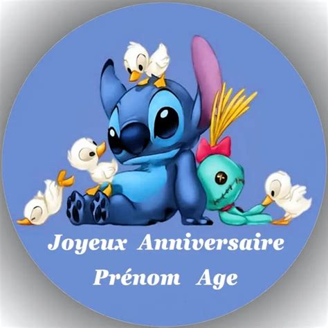 Carte Anniversaire Stitch Okgo Net