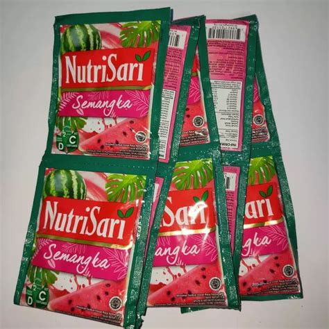 Nutrisari Semangka Rcg Isi Sachet Lazada Indonesia