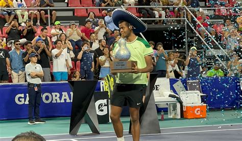 ¡tenemos Campeón En El Challenger De Acapulco Giovanni Mpetshi