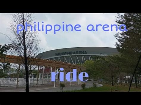 Ang Philippine Arena Ay Isa Sa Pinakamalaking Indoor Arena Sa Buong