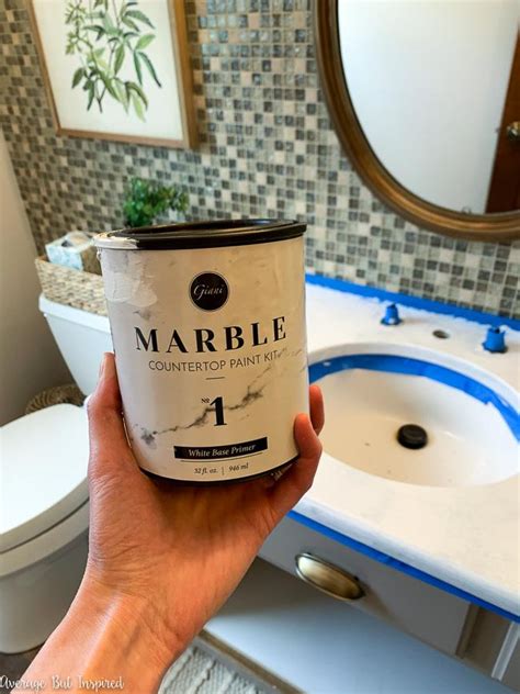 How To Paint A Countertop To Look Like Marble Artofit