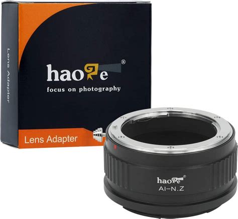 Haoge Mount Adaptor For Nikon Nikkor F Mount Dslr Lens To Nikon Z Mount Mirrorless Camera 金屬接環