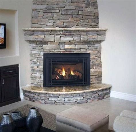 44 Stunning Corner Fireplace Ideas For Your Living Room Design Corner