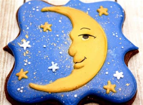 Lilaloa Celebrate Life Moon Cookies Sugar Cookies Decorated