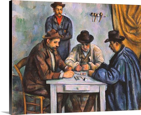 The Card Players By Paul Cezanne Wall Art, Canvas Prints, Framed Prints ...