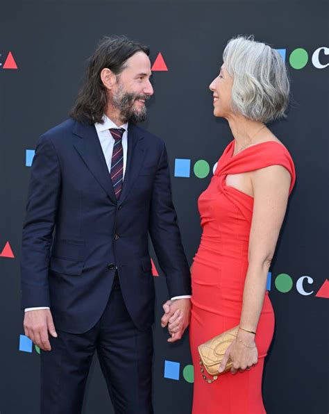 Keanu Reeves And Alexandra Grant's Red Carpet Photos