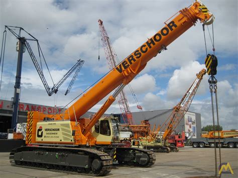 Sennebogen E Ton Telescopic Boom Crawler Crane For Sale Hoists