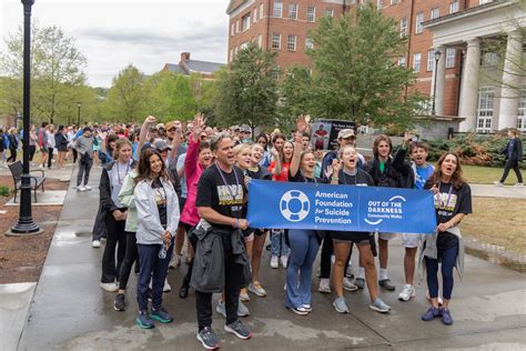 Out of Darkness Walk engages campus community in the fight to prevent
