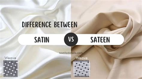 satin  sateen difference  satin  sateen textile details