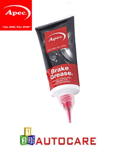 Apec Brake Grease Lubricant Pads Car System 75ml EBay