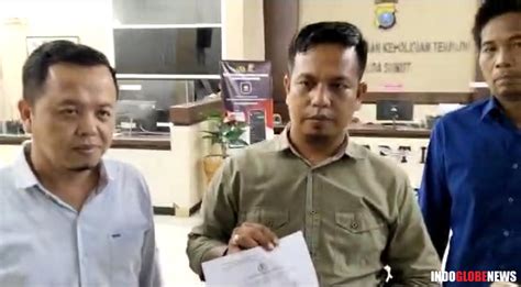 Dugaan Penyebar Berita Bohong Di Laporkan Ke Polda Sumut