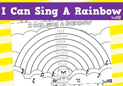 I Can Sing A Rainbow Teacher Resources And Classroom Games Teach This