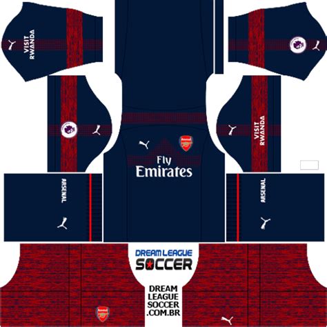 Kit Arsenal Dream League Soccer Kits Dls