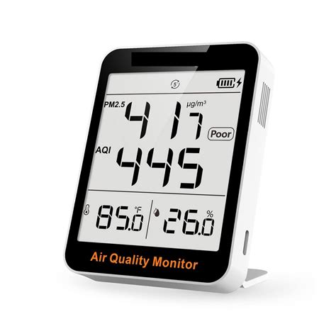 S1 Indoor Air Quality Monitor PM2 5 Temperature Humidity Detector For