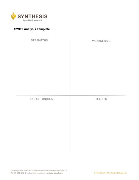 SWOT Analysis Chart - 9+ Examples, Format, Elements, Pdf