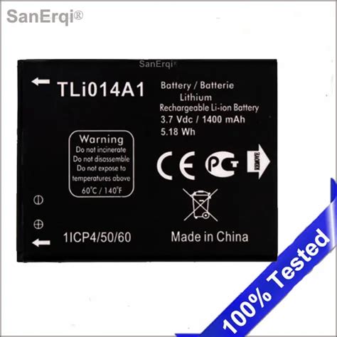 Tli014A1 batería para Alcatel M Pop 5020 5020D fire 4012 4012A 4012X