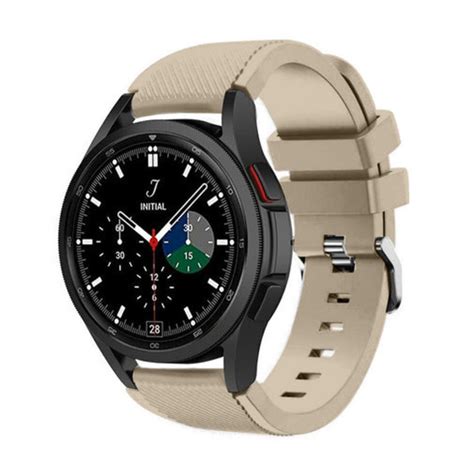 Samsung Galaxy Watch Classic Mm Silikonarmband Beige