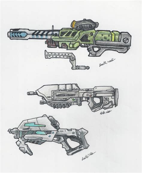 Halo - UNSC Weapons 2 by ninboy01 on DeviantArt