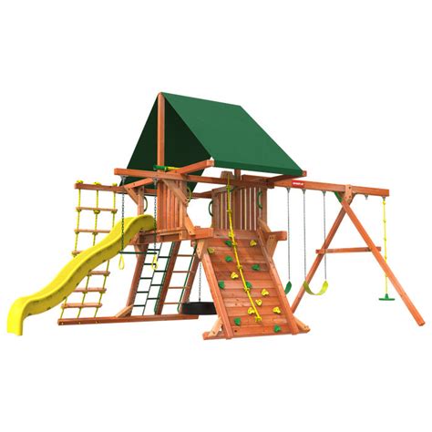 Woodplay wooden playsets Sacramento - Kidz Backyard