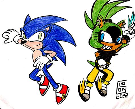 Sonic vs Surge by Greenhood-Station on DeviantArt