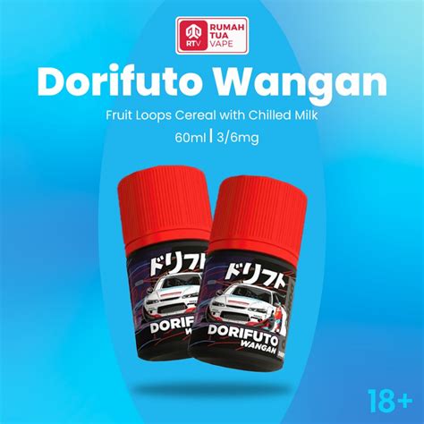 Jual Dorifuto Wangan Fruit Loops Cereal With Chiled Milk 3mg 6mg 60ml