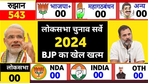 2024 Loksabha Election Opinion Poll कौन बनेगा अगला Pm राहुल या मोदी