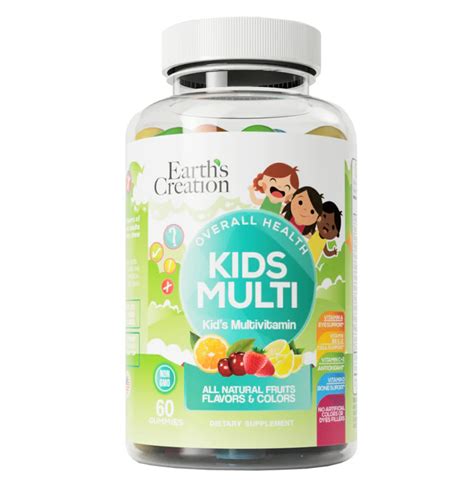 Earth s creation kids multivitamin 60 gummies купить Киев и Украина