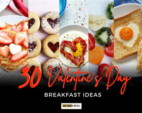 30 Valentine's Day Breakfast Ideas - HI RECHEL