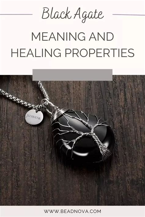 Black Agate Meaning And Healing Properties Benefits And Uses