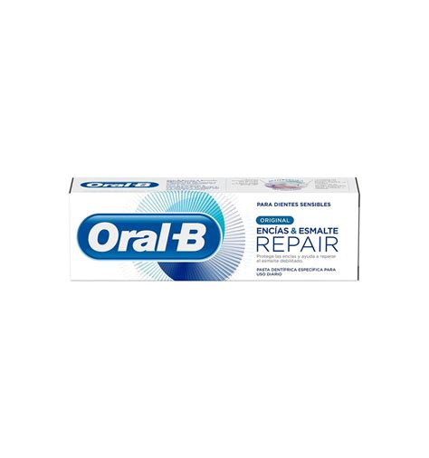 Pack Pasta Dental Original Oral B Repair Encias Y Esmalte X Ml