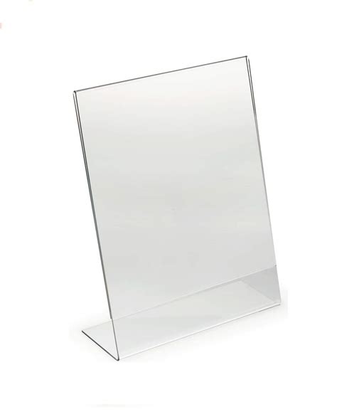 Rasper A Acrylic Display Stand Paper Holder And Sign Holder L Shape