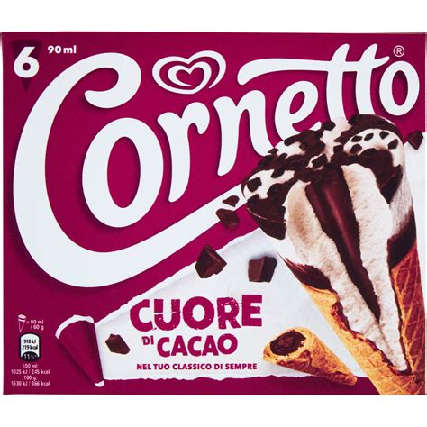 Cornetto Cuore Croccante Al Cacao X6 ALGIDA 360 G Coop Shop