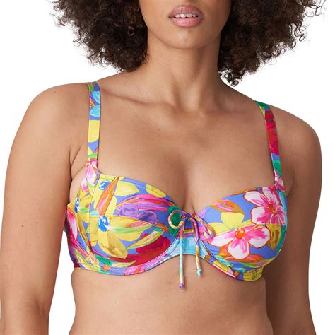 Primadonna Swim Sazan Bikini Full Cup Blue Bloom Meritta Bra