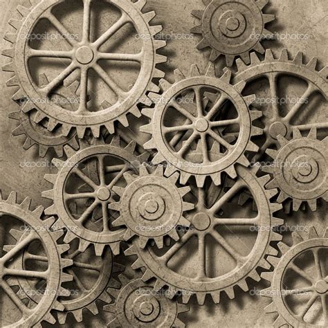 Mechanical Background Gear Art Mechanical Art Steampunk Gears