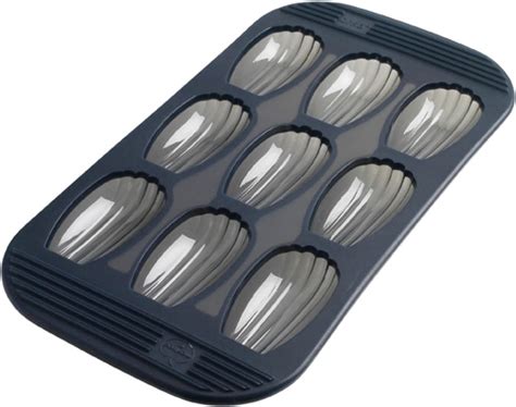 MASTRAD Moule 9 Madeleines 100 Silicone Premium Anti Adhésif