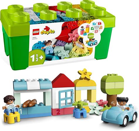 Lego Duplo Classic Brick Box Building Set With Storage First Bricks