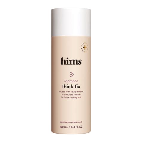Hims Thick Fix Daily Thickening Shampoo for Men with Saw Palmetto, 6.4