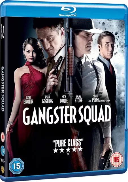 Gangster Squad Blu Ray Ryan Gosling Emma Stone Sean Penn Eur