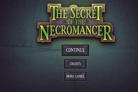 The Secret of the Necromancer, Games - Play Online Free : Atmegame.com