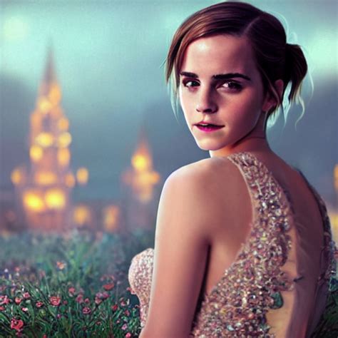 Krea Ai Portrait Of Emma Watson Photo Photorealistic Portr