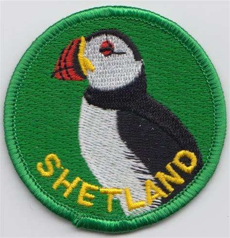 Embroidered Badges Embroidered Patches Pink Triangle Puffin Gift