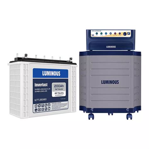 Buy Luminous Pure Sine Wave 1400 VA 12 V Inverter With 200 Ah Battery