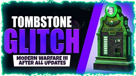 NEW MW3 Zombies SOLO TOMBSTONE DUPLICATION GLITCH Tombstone