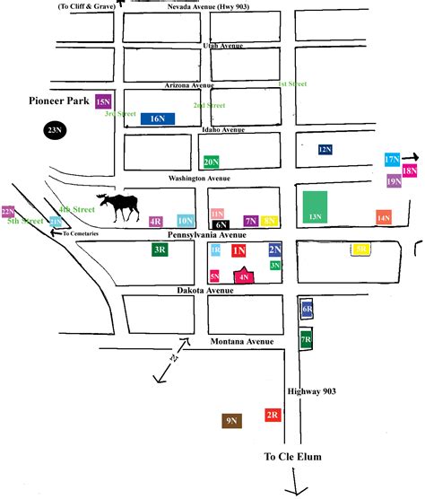 Cicely Alaska Map - Campus Map