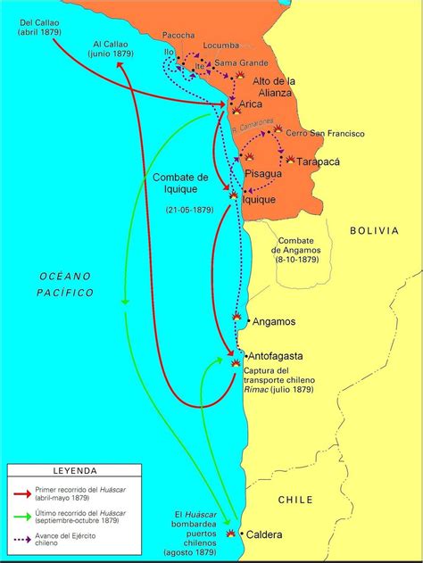 El Combate De Angamos Historia Del Per