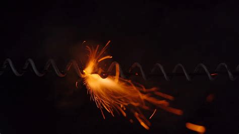 Burning Fuse Detonating Cord Stock Footage Sbv Storyblocks