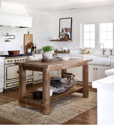 20 Rustic Kitchen Island Ideas for a Timeless Farmhouse Look