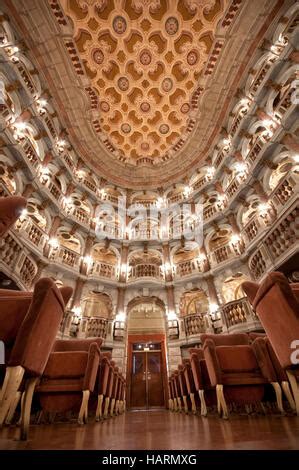 Italy Lombardy Mantua Teatro Scientifico Del Bibiena Scientific