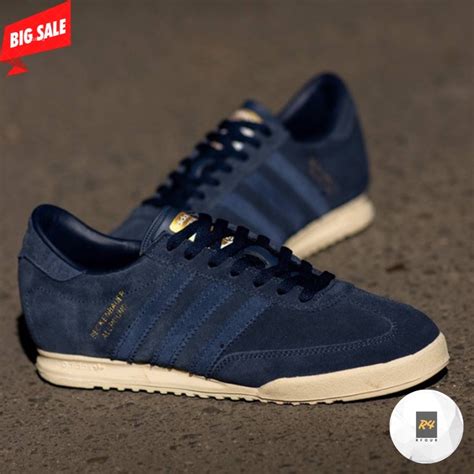 Jual Adidas Beckenbauer Navy Gold 100 Original Bnwb Sepatu Adidas Original Shopee Indonesia