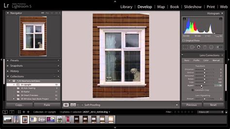 Lightroom 5 Correcting Perspective Using Upright Adobe Lightroom Youtube